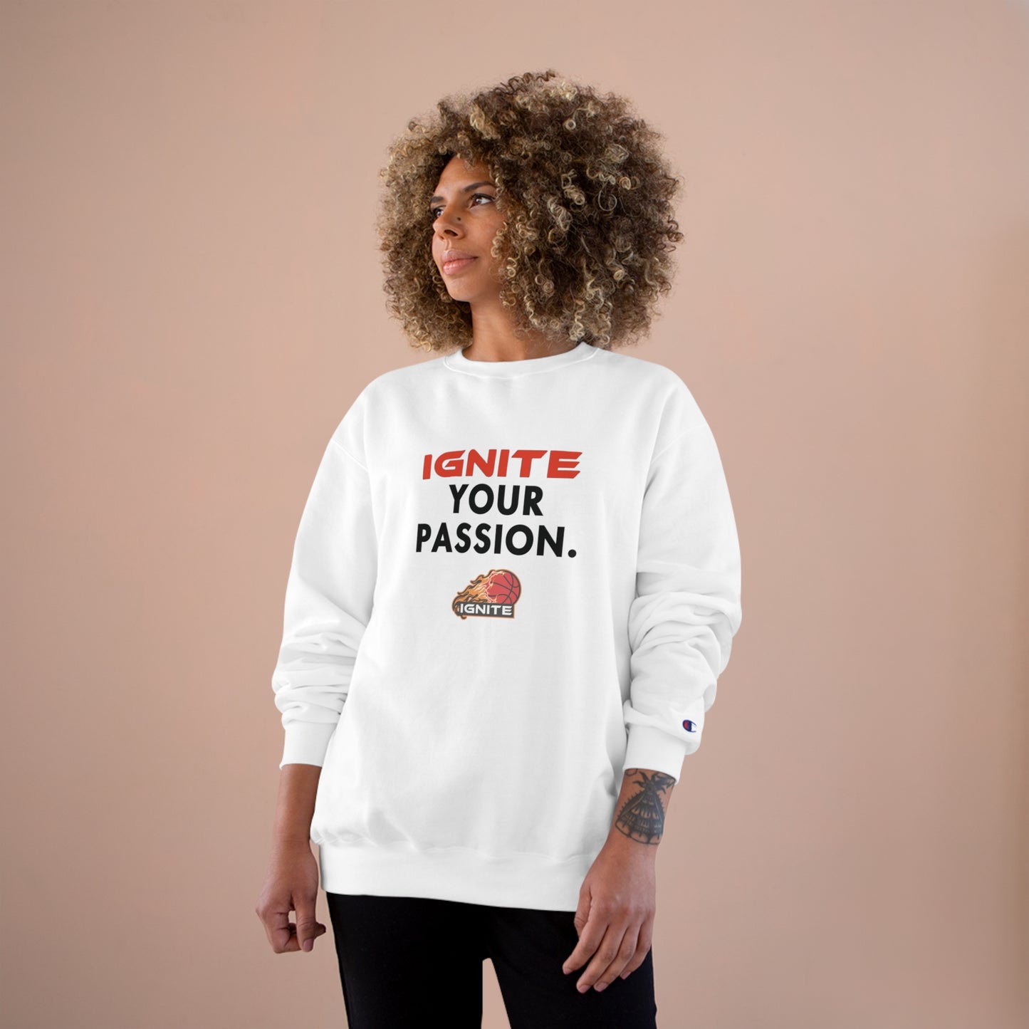 Adult "Ignite Your Passion" Champion Crew Sweatshirt