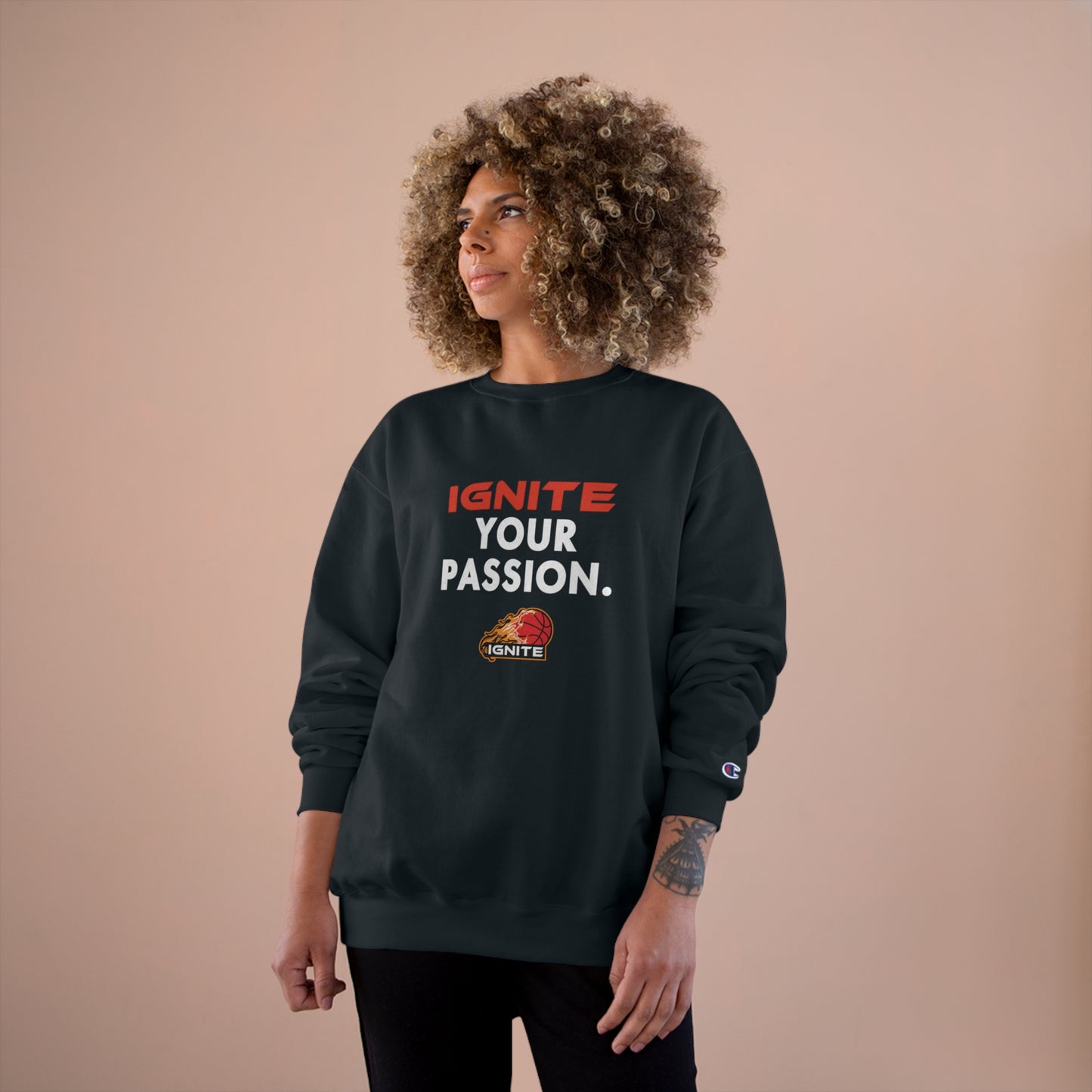 Adult "Ignite Your Passion" Champion Crew Sweatshirt