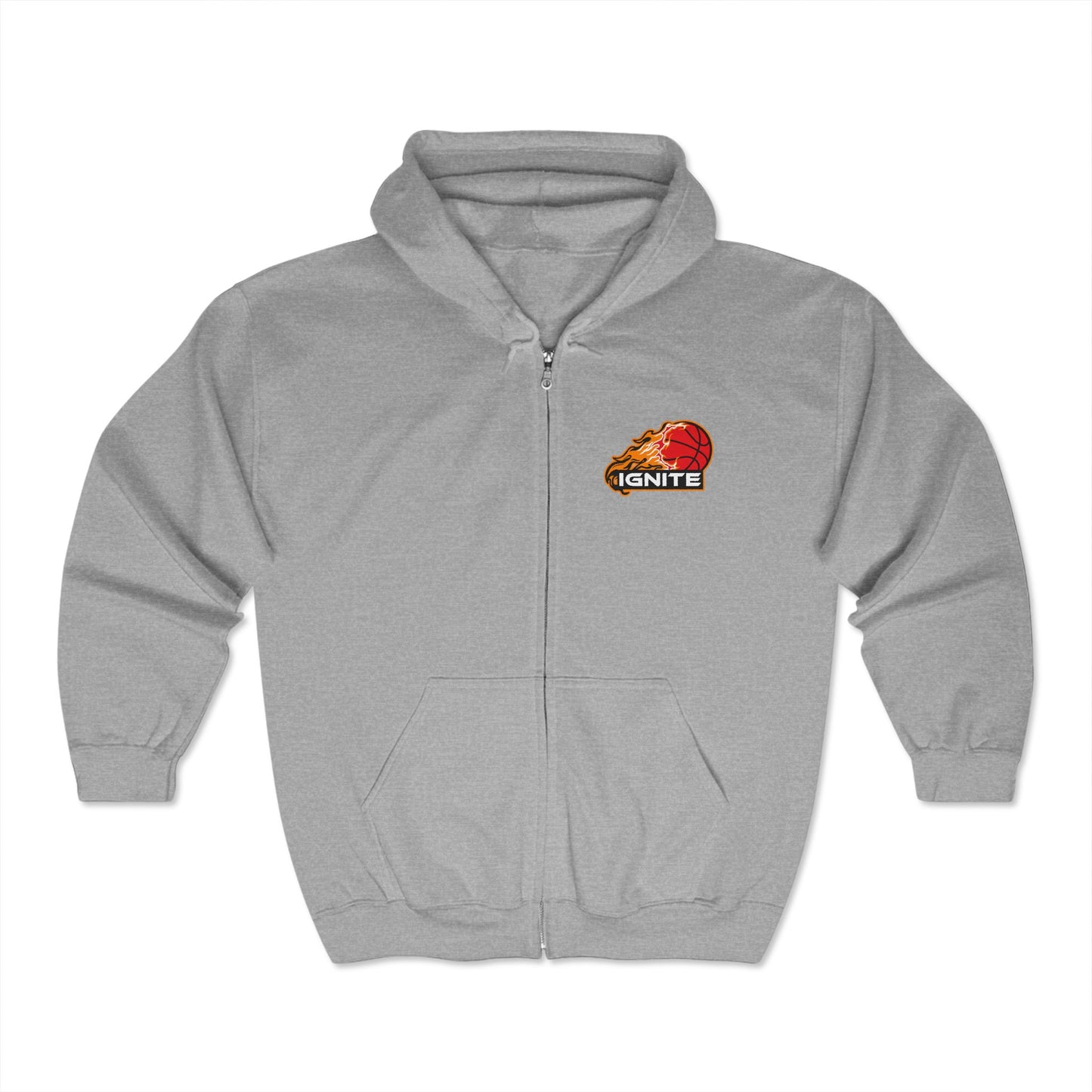 Adult Ignite Heavy Blend™ Full Zip Hooded Sweatshirt