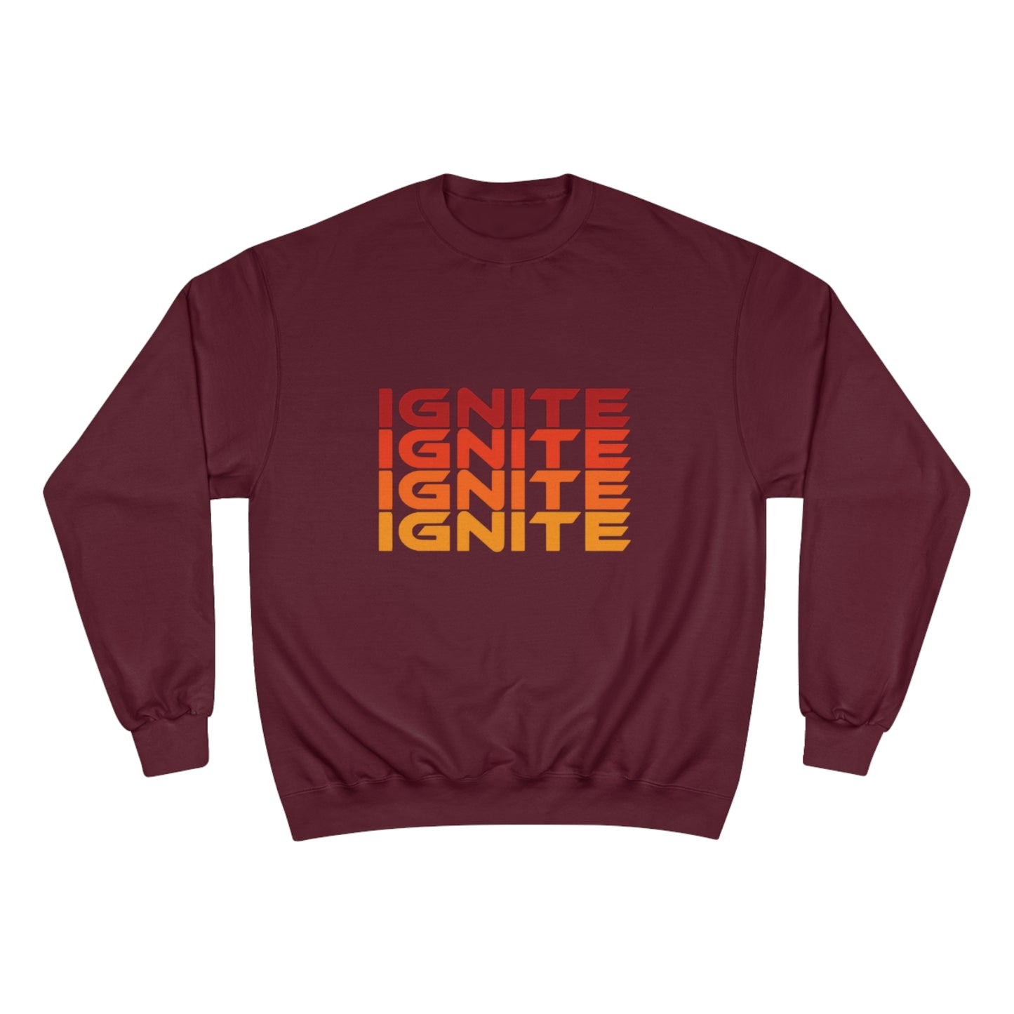 Adult Champion Rainbow Ignite Sweatshirt