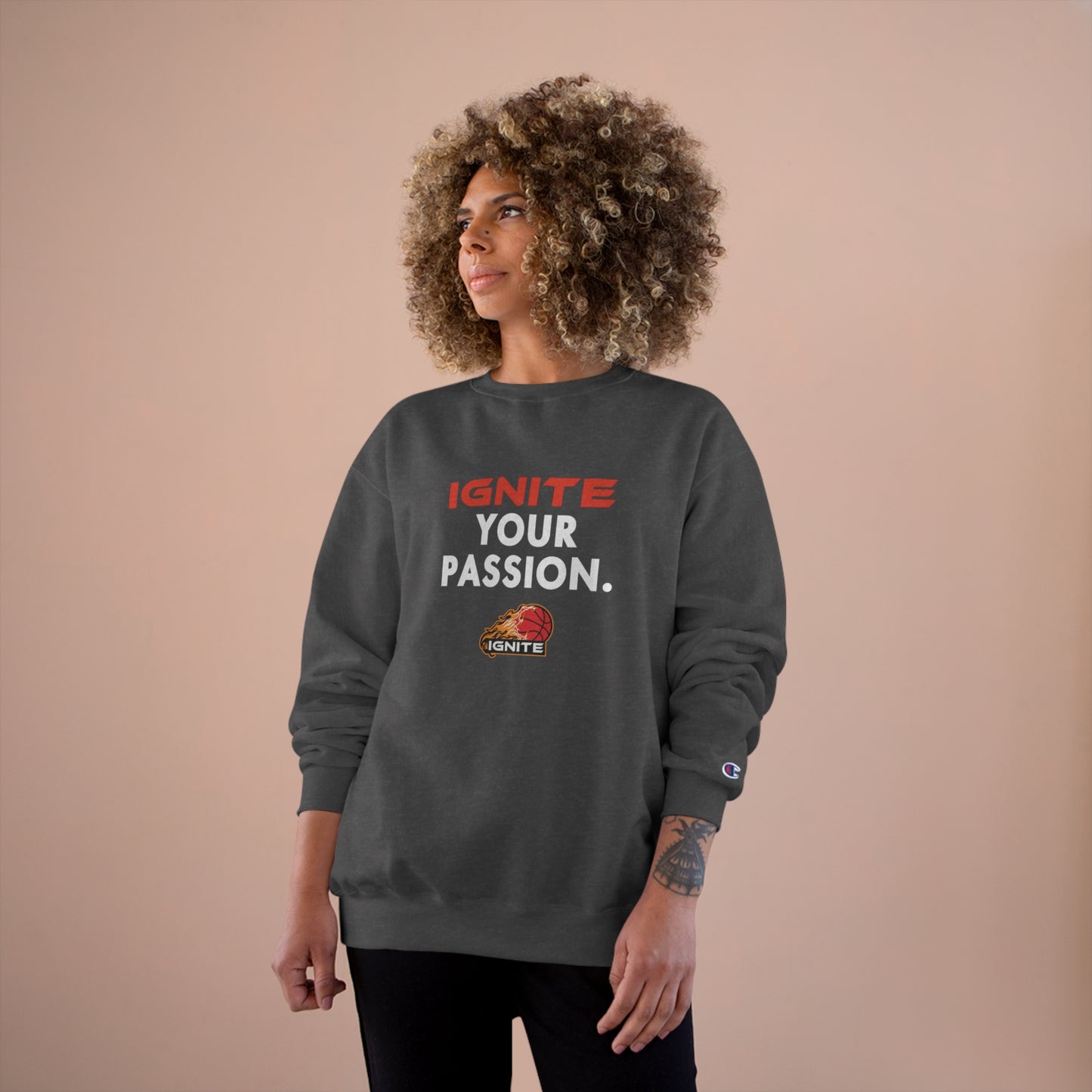Adult "Ignite Your Passion" Champion Crew Sweatshirt