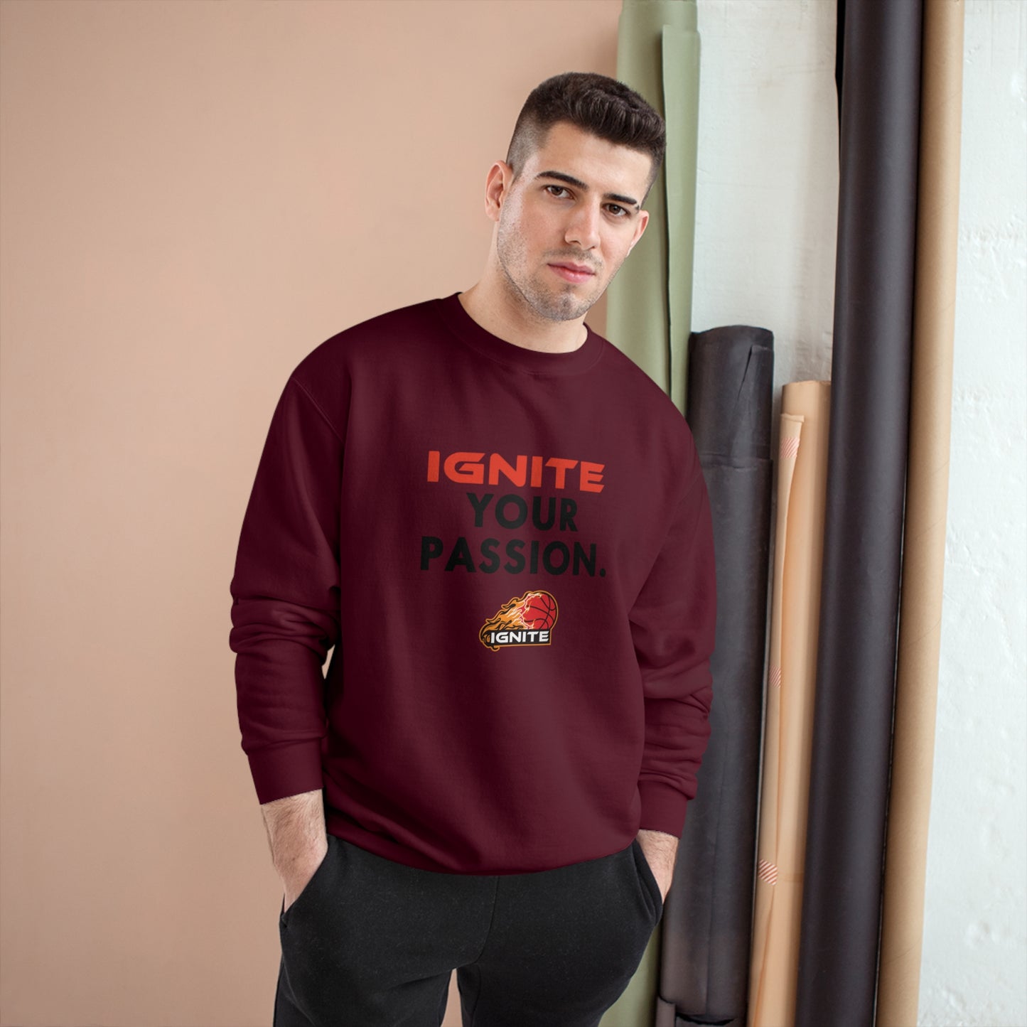 Adult "Ignite Your Passion" Champion Crew Sweatshirt