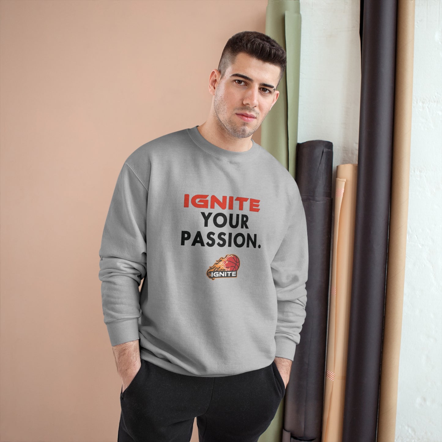Adult "Ignite Your Passion" Champion Crew Sweatshirt