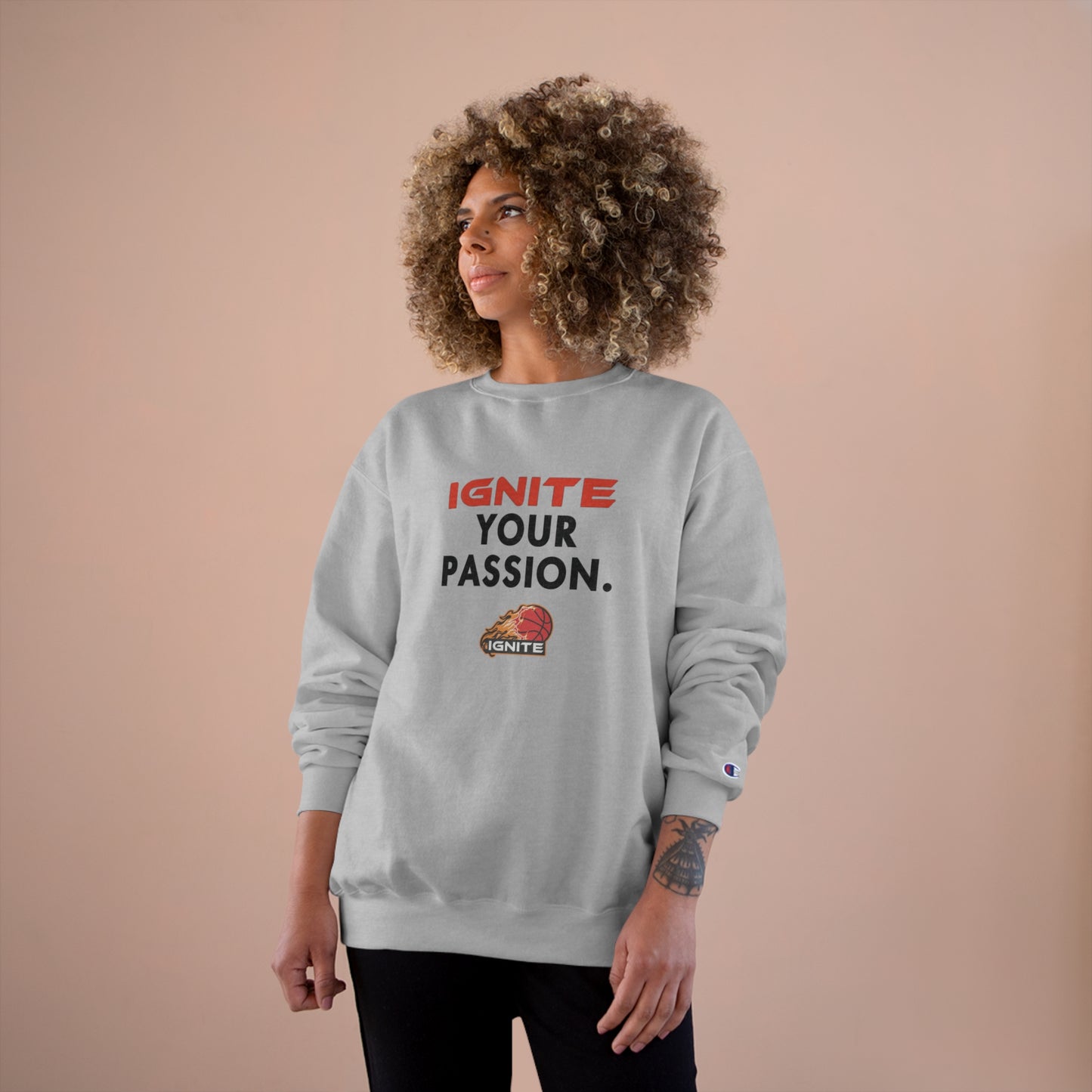 Adult "Ignite Your Passion" Champion Crew Sweatshirt