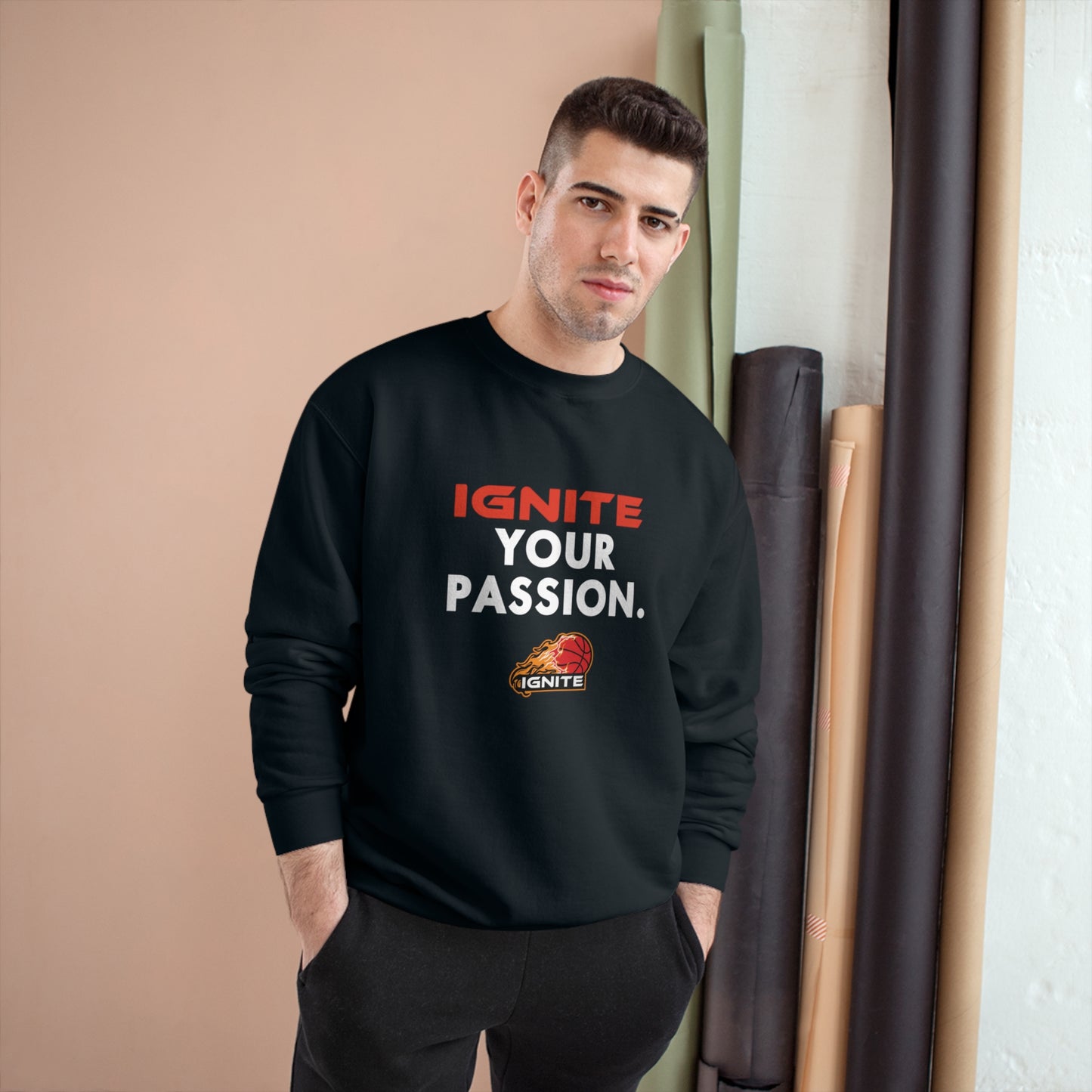 Adult "Ignite Your Passion" Champion Crew Sweatshirt