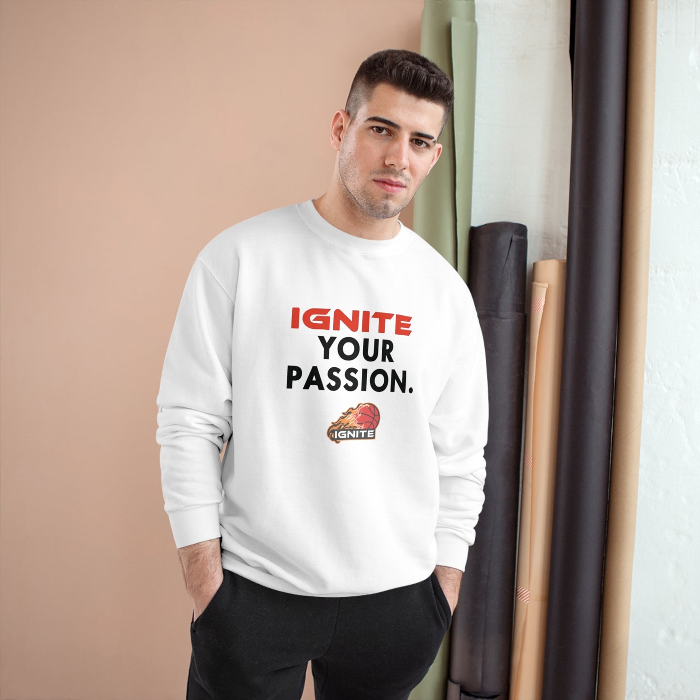 Adult "Ignite Your Passion" Champion Crew Sweatshirt