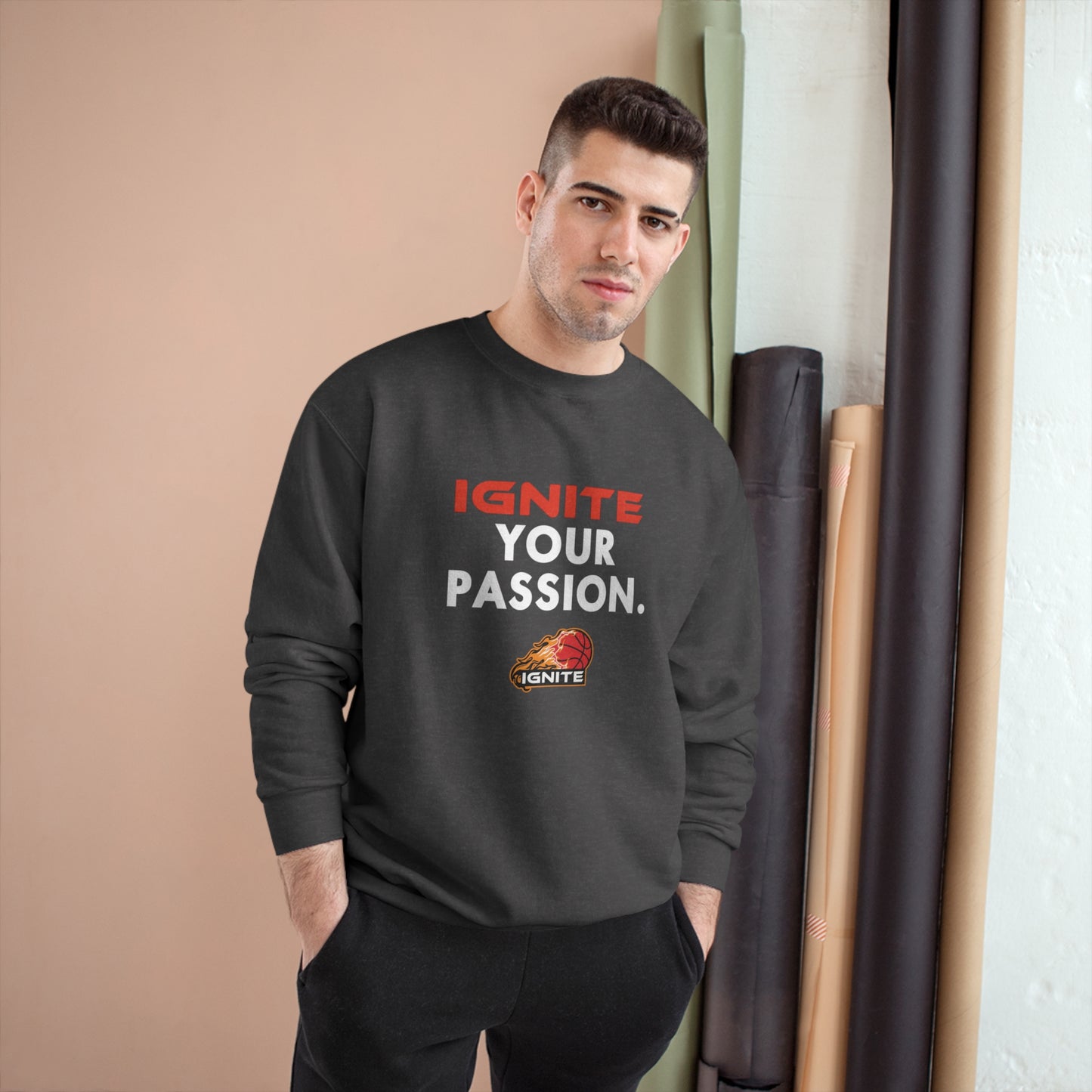 Adult "Ignite Your Passion" Champion Crew Sweatshirt