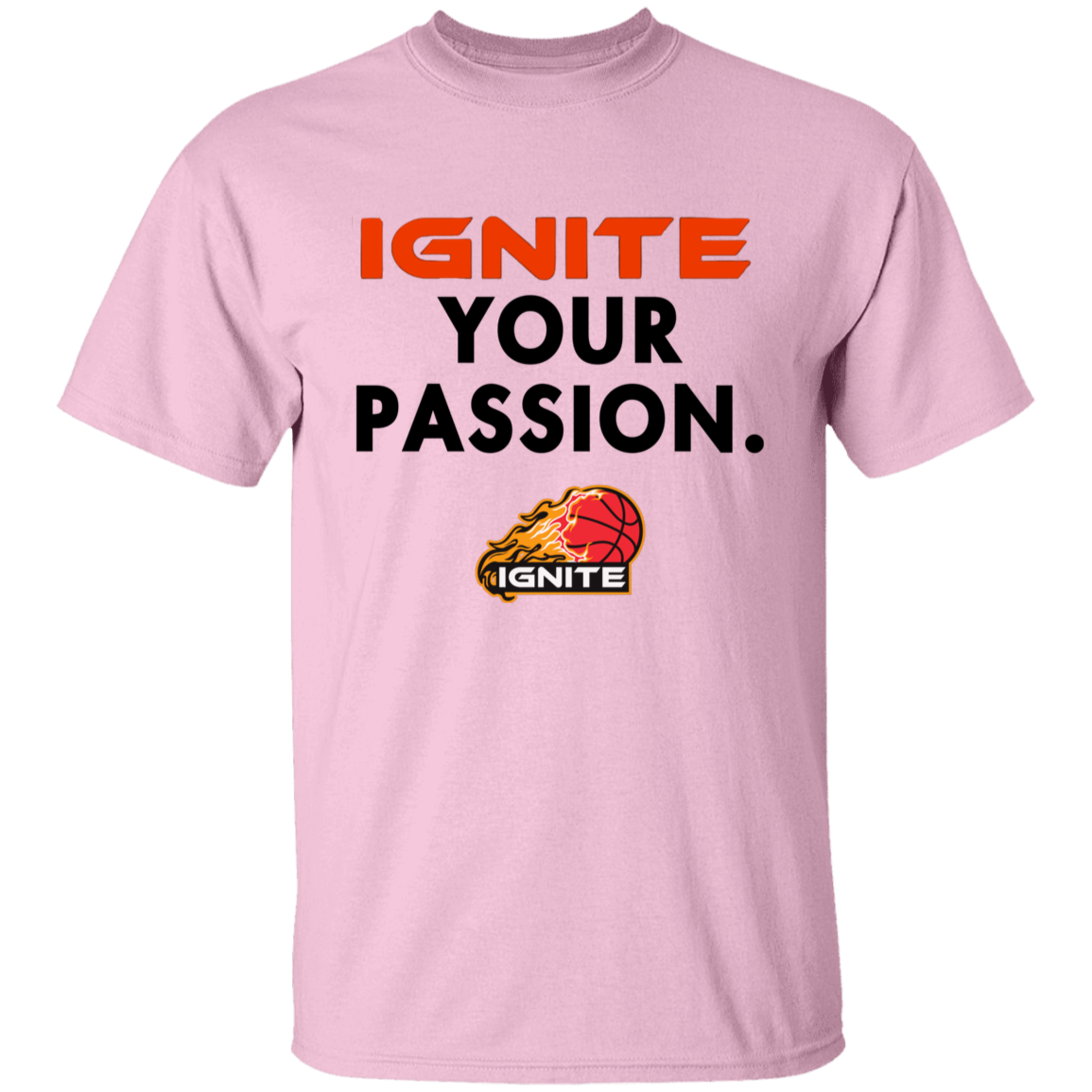Youth Ignite Your Passion Graphic Tee (Black Text)