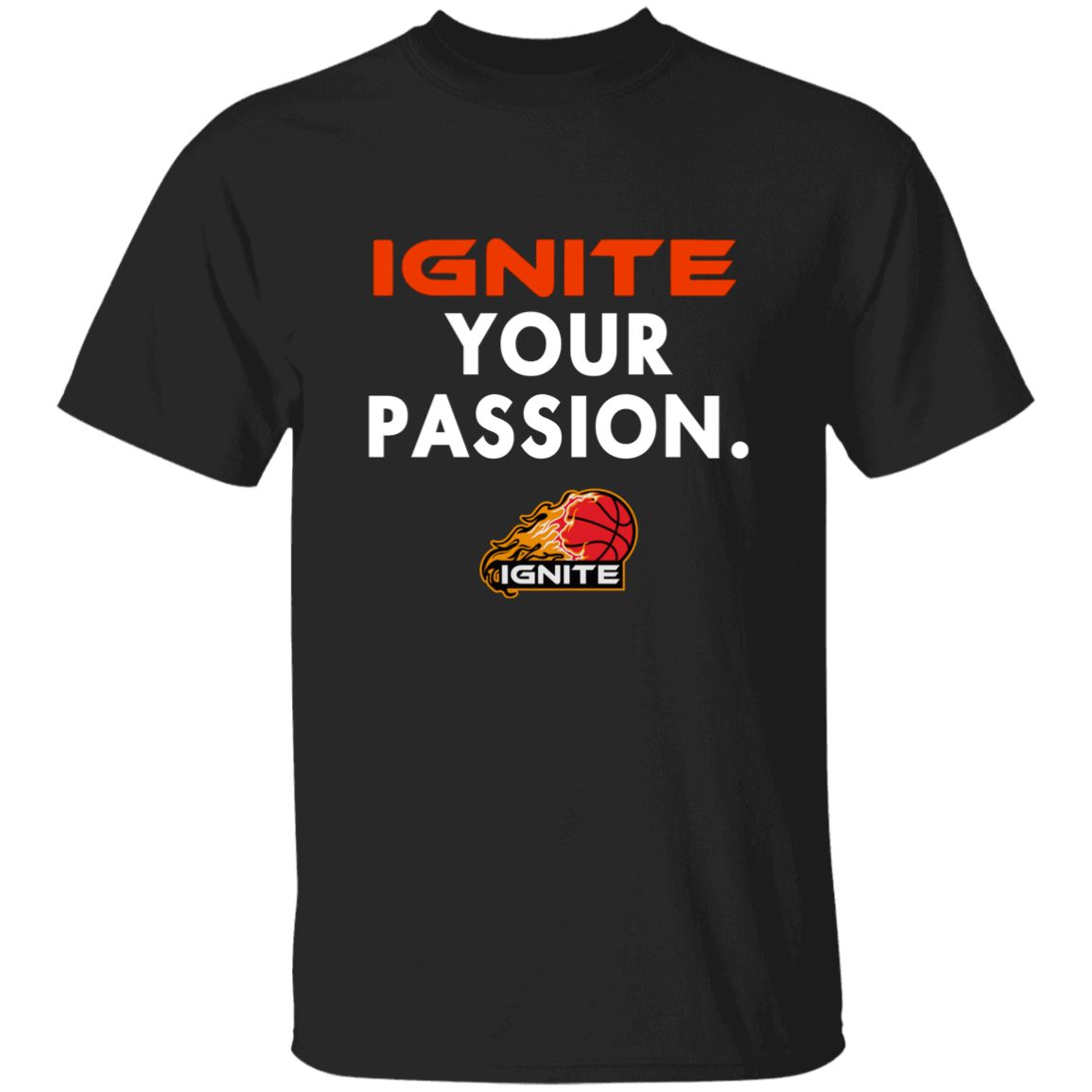 Youth Ignite Your Passion Graphic Tee (White Text)