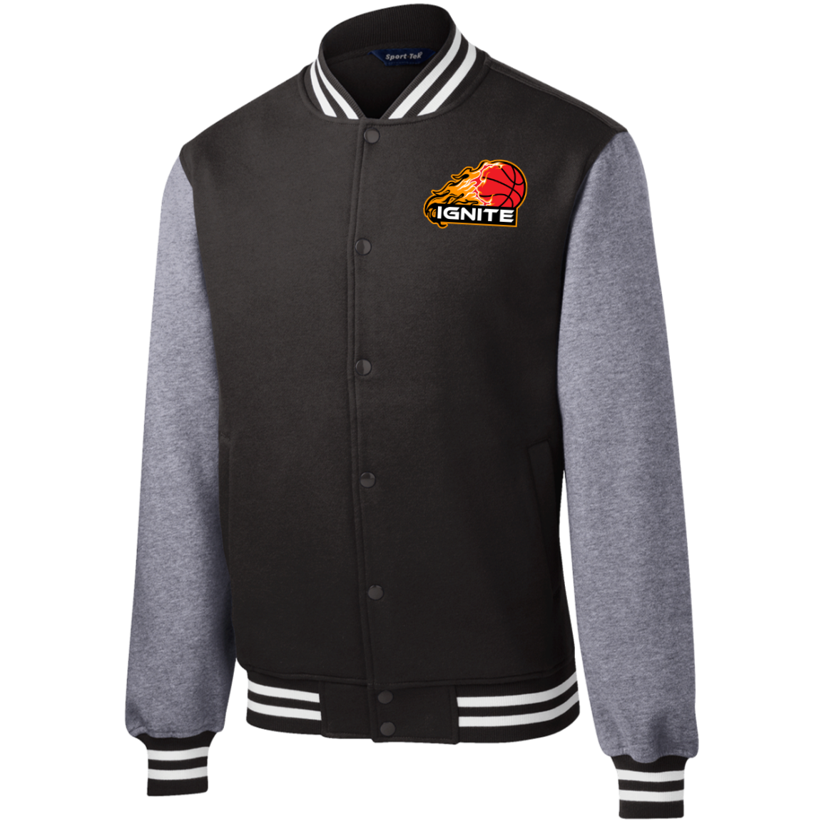 Adult Fleece Ignite Letterman Jacket