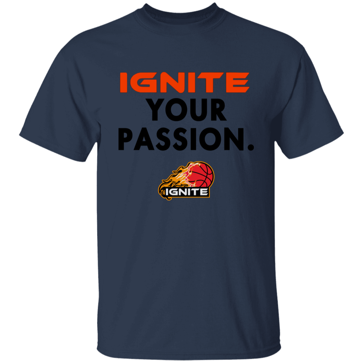 Youth Ignite Your Passion Graphic Tee (Black Text)