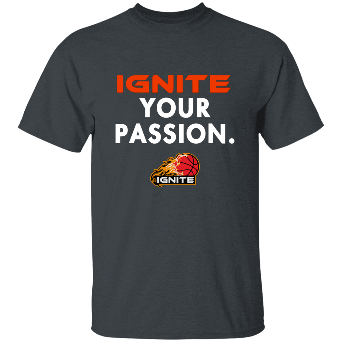 Youth Ignite Your Passion Graphic Tee (White Text)