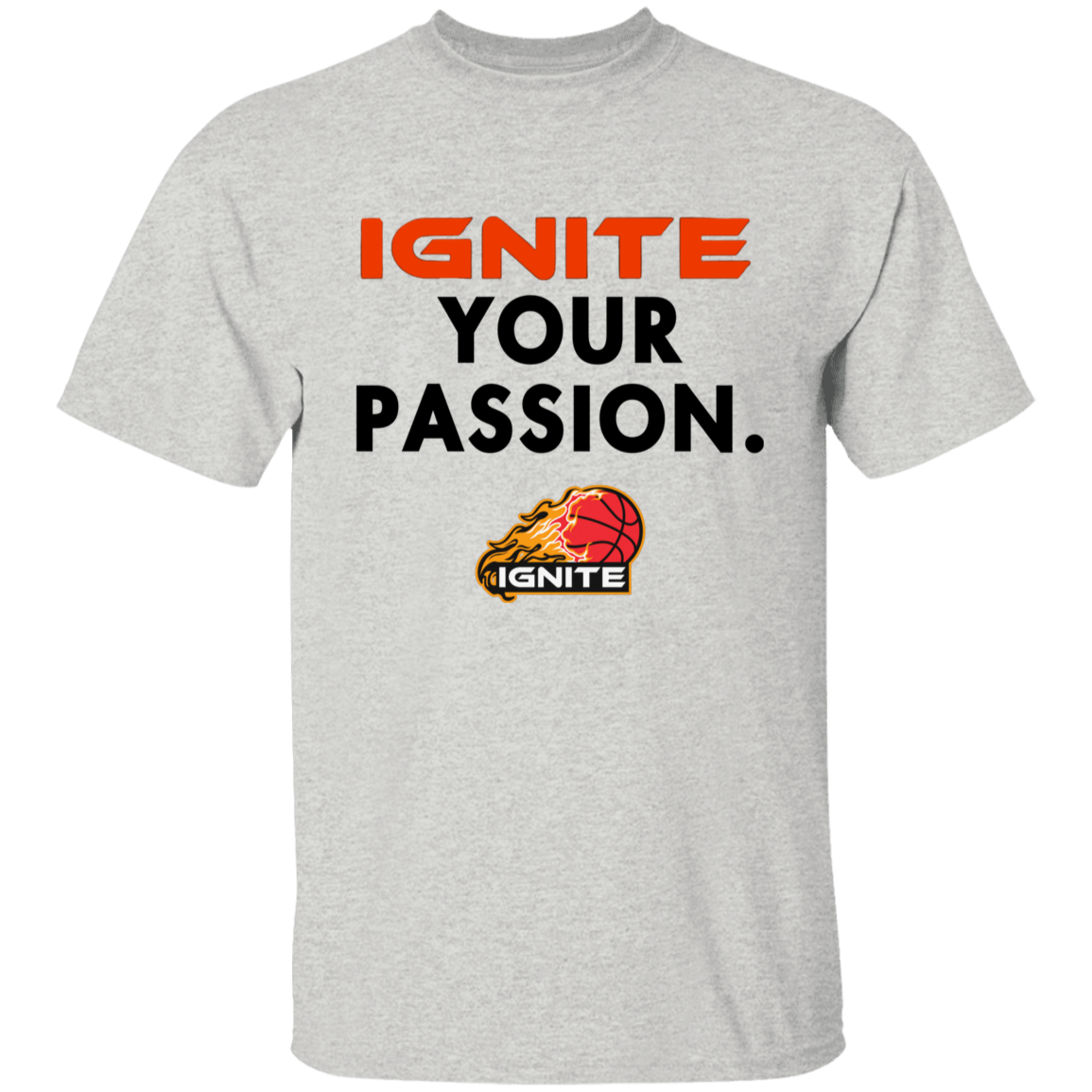Youth Ignite Your Passion Graphic Tee (Black Text)