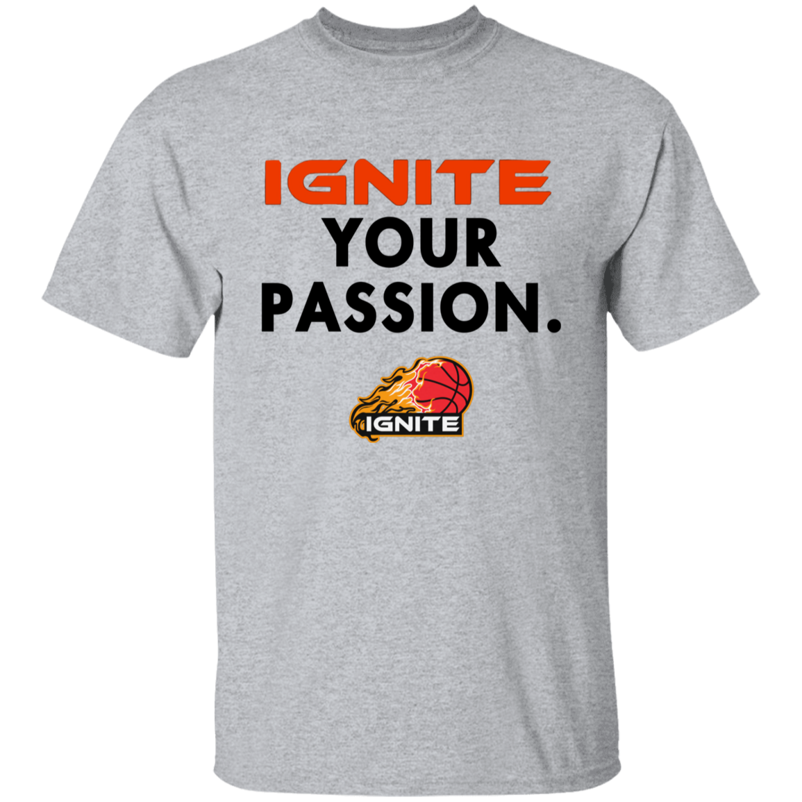 Youth Ignite Your Passion Graphic Tee (Black Text)
