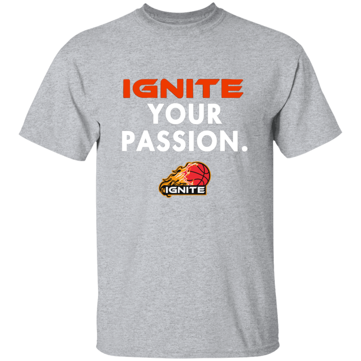 Youth Ignite Your Passion Graphic Tee (White Text)
