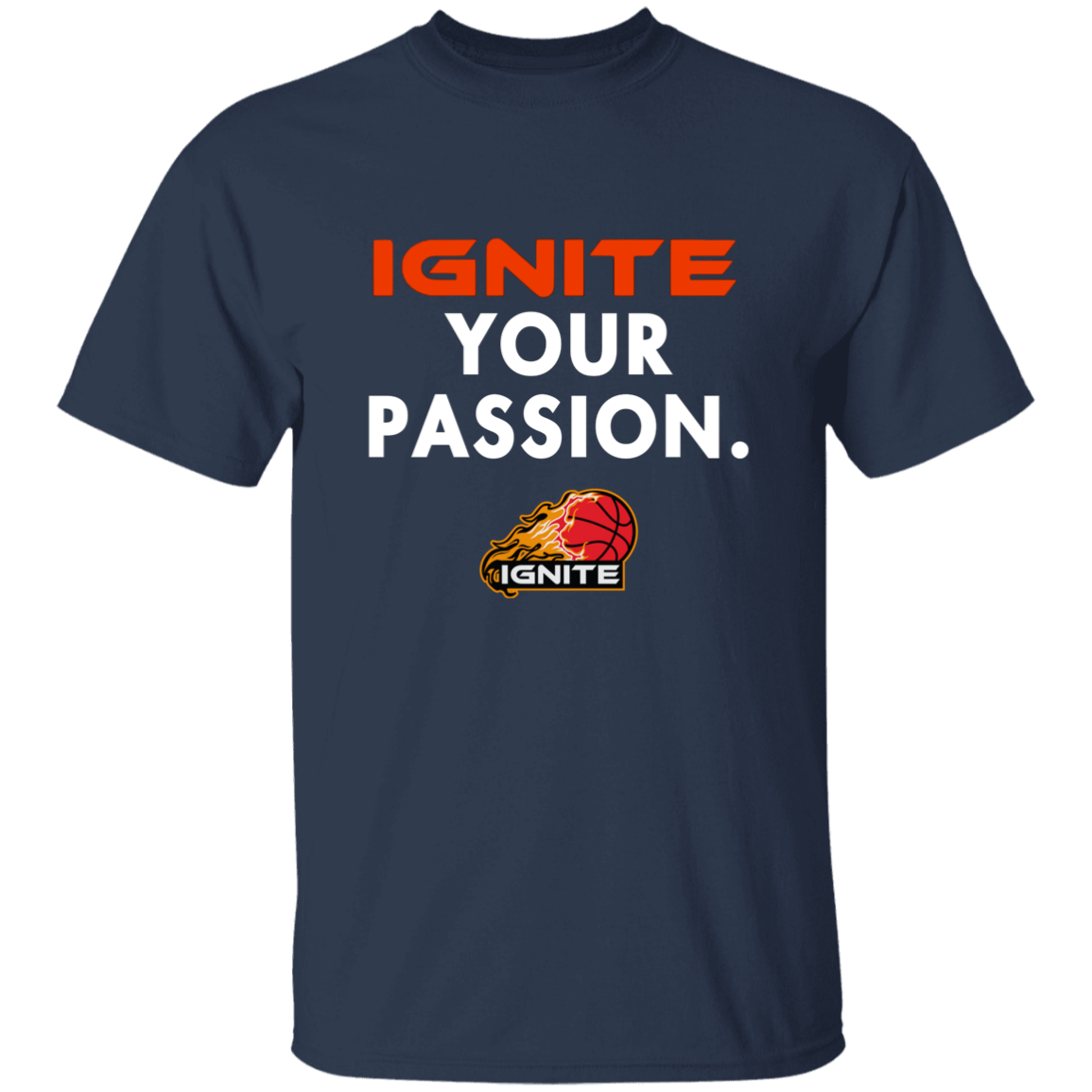 Youth Ignite Your Passion Graphic Tee (White Text)