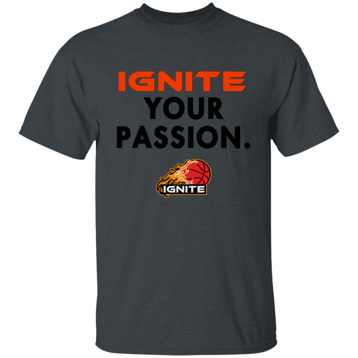 Youth Ignite Your Passion Graphic Tee (Black Text)