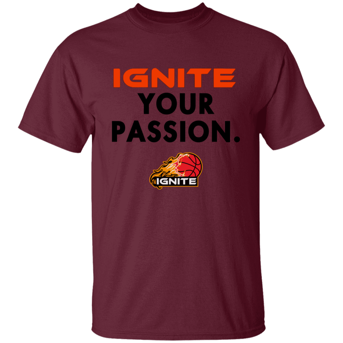 Youth Ignite Your Passion Graphic Tee (Black Text)